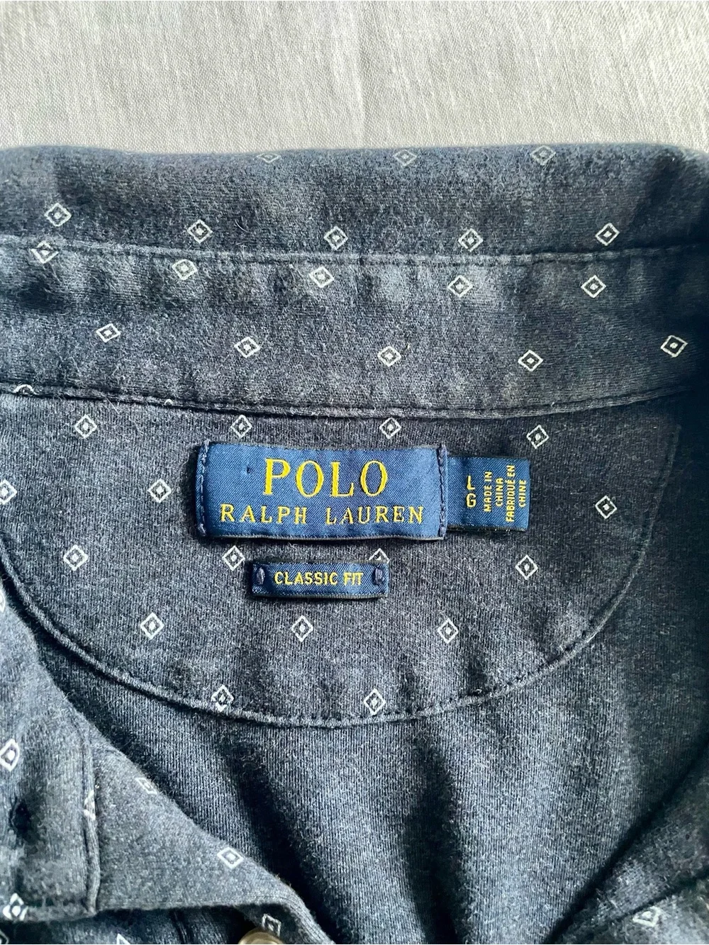 Polo Ralph Lauren Classic Fit Blue Polo